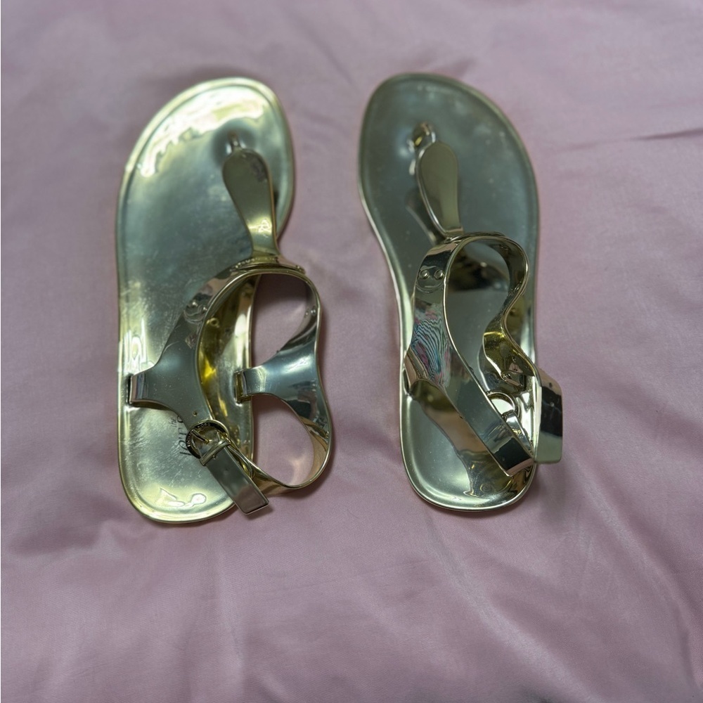 Michael Kors | Gold Sandal | size 8
